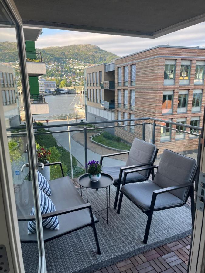 Modern Apartment - Amazing Terrace And Fjord View, Close To City Center Берген Экстерьер фото